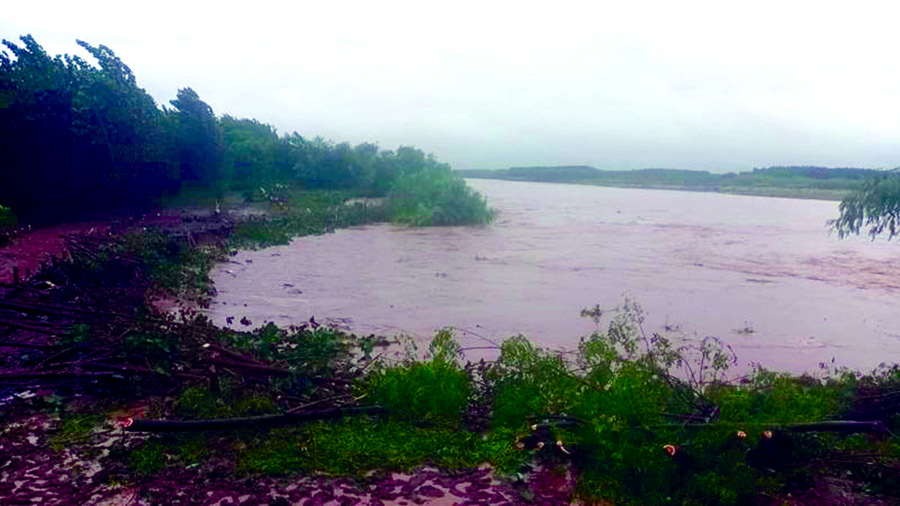 Punjab government rushes to resume mining in river; Mining department visits river.